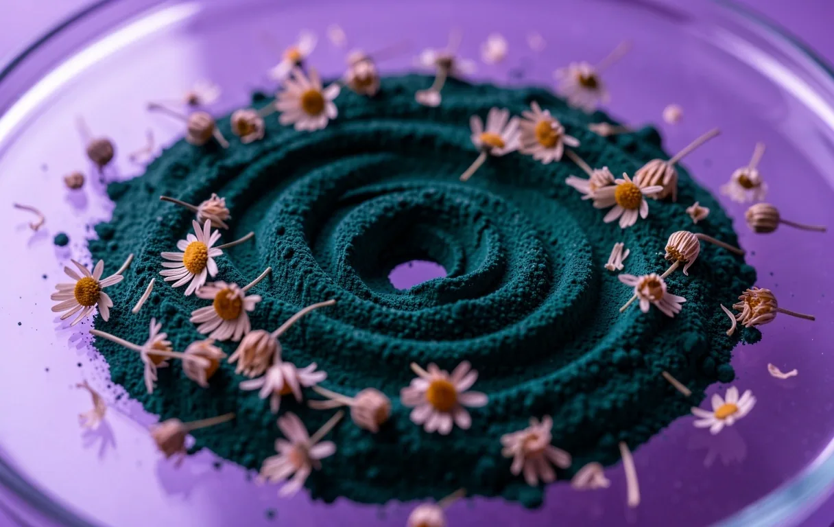 Espirulina y Manzanilla